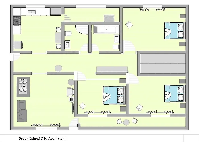 Apartment Green Island City *